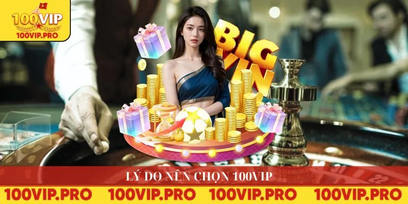 Lý do nên chọn 100VIP