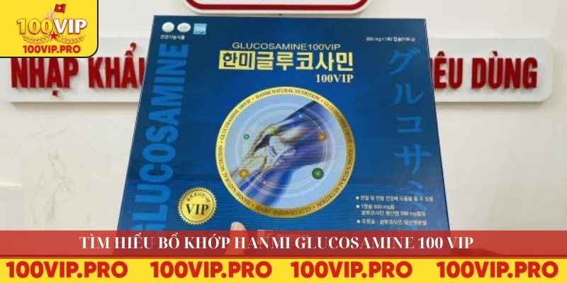 Tìm hiểu bổ khớp Hanmi Glucosamine 100VIP